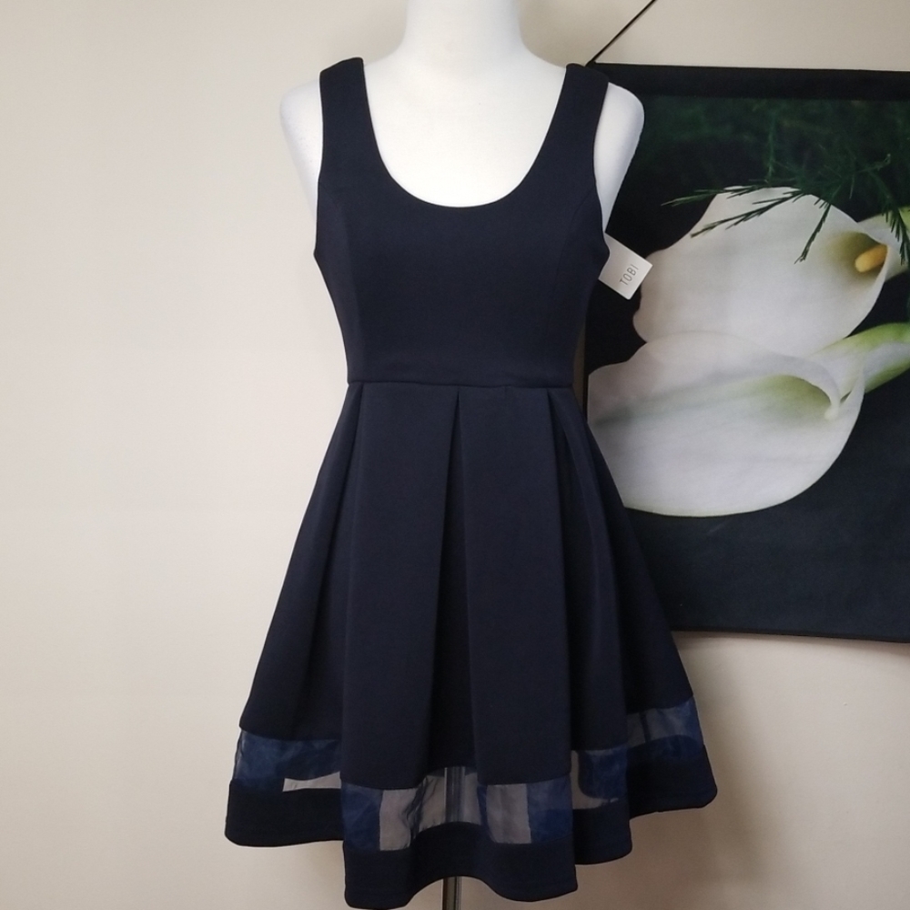 Tobi Sleeveless Skater Dress